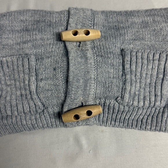 Cotton On - Baby Light Gray Knit Sweater Cardigan - Picture 4 of 4